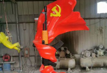 大型號角雕塑 步行街宣傳雕塑 仿真擺件