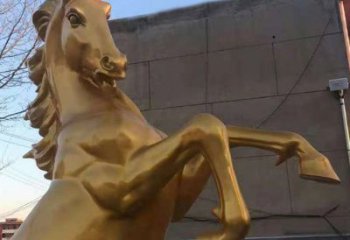 城市駿馬銅雕塑 風景區(qū)彩繪雕塑 抽象擺件