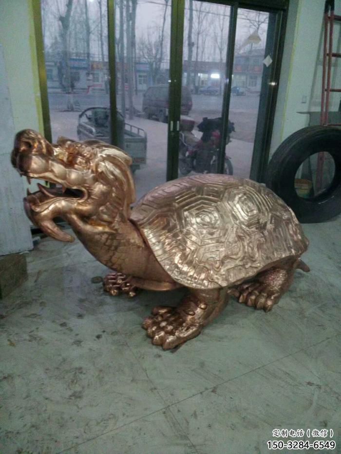 抽象海龜雕塑 店門口彩繪雕塑 步行街擺件