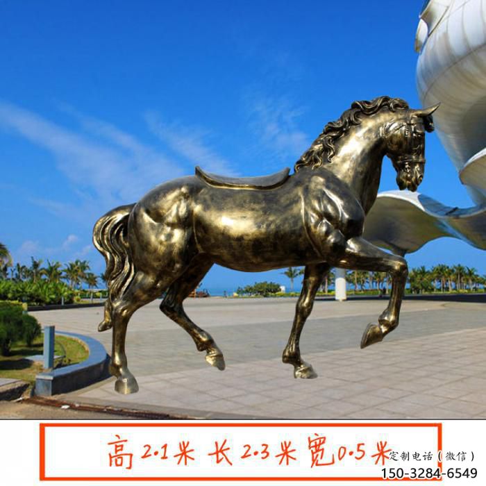 農村小馬雕塑，動物題材，仿真工藝