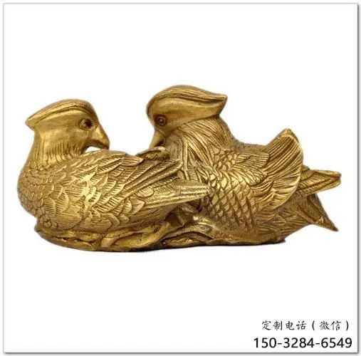 風景區鴛鴦雕塑 售樓處廣場雕塑 仿古擺件