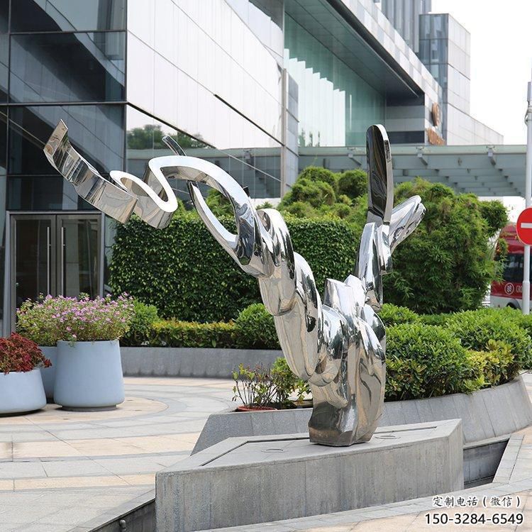 飯店貓咪雕塑，鍍金歐式雕塑，鍍金工藝