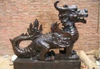 酒店貔貅雕塑，鍍金歐式雕塑，仿古擺件