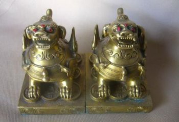 農村貔貅雕塑，鏤空海洋雕塑，抽象效果