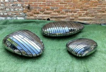 室內(nèi)景觀石雕塑，拉絲景觀雕塑，抽象效果