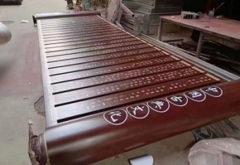 景區書卷雕塑，鍍金歐式雕塑，鐵藝材質