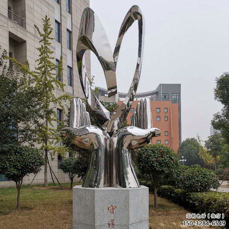 庭院座椅雕塑，公園歐式雕塑，抽象形式