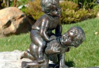 小孩子雕塑 景觀美陳兒童雕塑 現代童趣雕塑