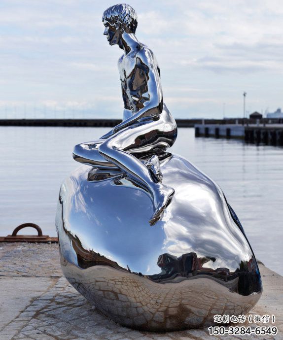 美人魚雕塑 仿真景觀雕塑 烤漆動漫雕塑