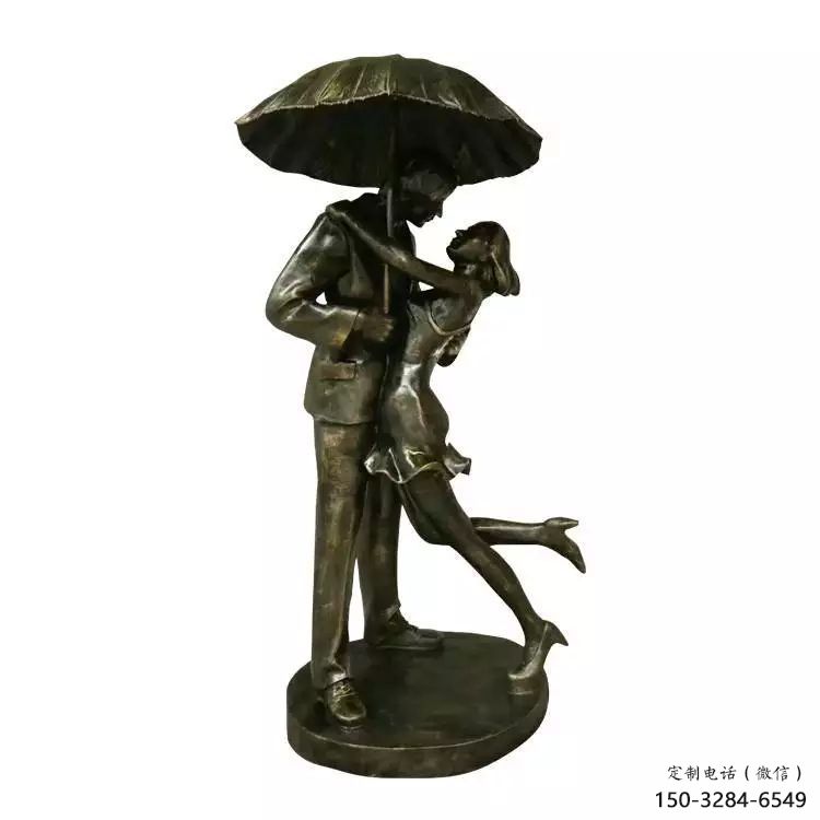 房地產(chǎn)愛情雕塑 現(xiàn)代親吻雕塑 幾何戀人雕塑