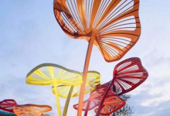 房地產(chǎn)扇子雕塑廠家 現(xiàn)代景觀雕塑 幾何扇形雕塑