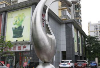 賓館水珠雕塑 烤漆大型雕塑 歐式雕塑