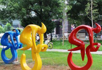 房地產(chǎn)自行車(chē)雕塑 剪影體育雕塑 鍛造運(yùn)動(dòng)員雕塑