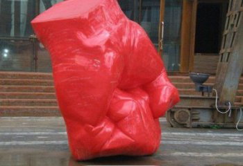 步行街拳頭雕塑 游樂場握拳雕塑 鑄造手勢雕塑
