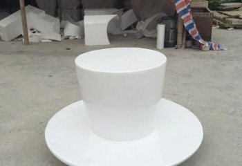 草地酒杯雕塑 現代校園酒杯子雕塑 大型杯子雕塑