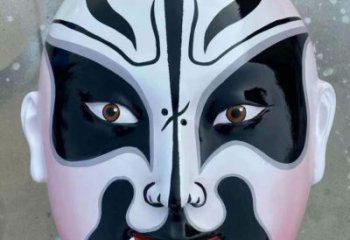 仿真臉譜雕塑 電鍍現(xiàn)代擺件 部隊(duì)雕塑