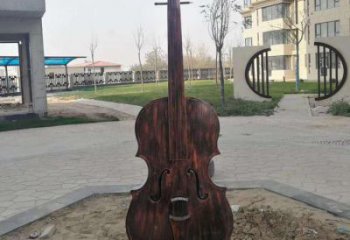 烤漆樂譜雕塑 鋼管符號雕塑 室內音樂雕塑