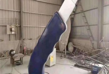 房地產螺絲釘雕塑 現代器械雕塑 幾何工業雕塑