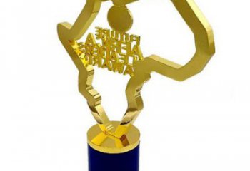 中式獎杯雕塑廠家 啞光標識雕塑 游樂場紀念雕塑