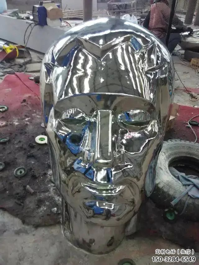 抽象薩克斯雕塑 啞光樂器雕塑 室內西方樂隊雕塑