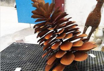 公園花環雕塑 鏡面公園環形雕塑 景觀雕塑