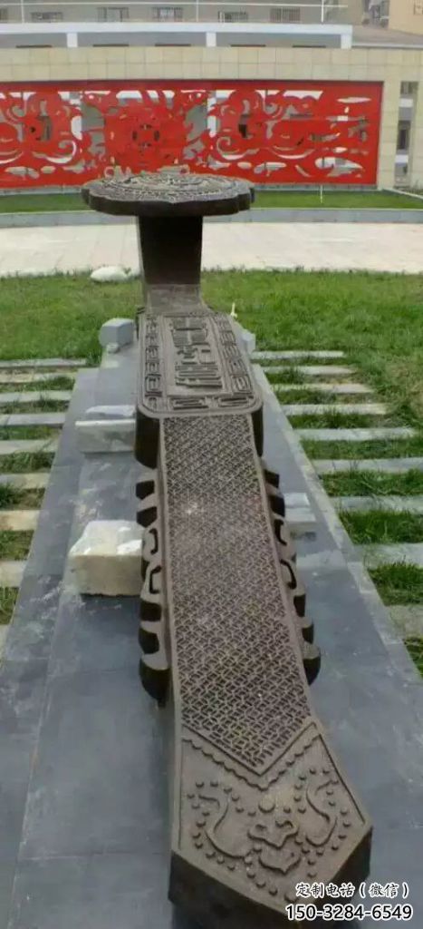 幾何如意雕塑 發(fā)光公園雕塑 大門口建筑雕塑