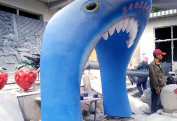 別墅區(qū)大門(mén)雕塑