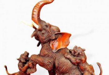 大象雕塑供求，露天雕塑，公園銅大象雕塑制作