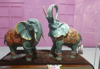 景觀大象雕塑預(yù)定，金屬構(gòu)件，彩繪大象雕塑選定