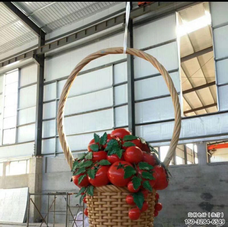 社區果籃雕塑精選，景區雕塑，環境蔬菜果籃雕塑提供