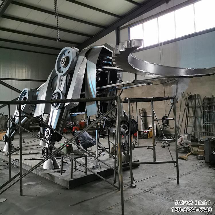 機(jī)甲動(dòng)漫大象雕塑