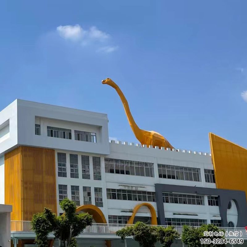 景觀恐龍雕塑供需，彩鋼制作，大型烤漆恐龍雕塑公司