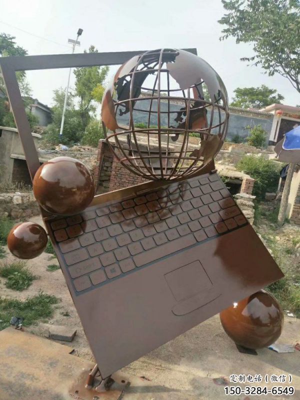 地球儀雕塑精選，陸地擺件，景觀筆記本地球儀雕塑精品