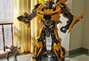 步行街機(jī)器人雕塑