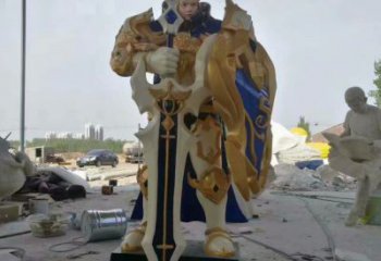 店門(mén)口機(jī)器人雕塑