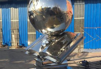 地球儀雕塑精選，露天雕塑，景觀書籍地球儀雕塑訂做