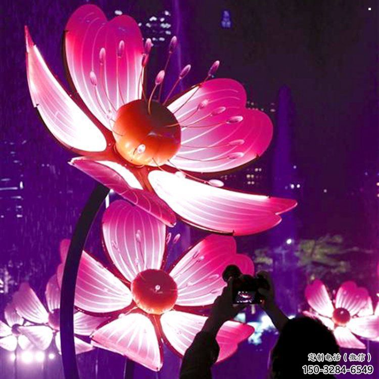 桃花雕塑供求，景區(qū)案例，仿真桃花雕塑廠家