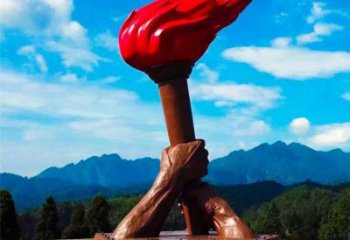 現(xiàn)代火炬雕塑承接，歐式風(fēng)格，不銹鋼火炬雕塑精選
