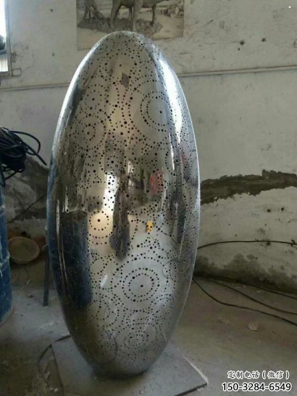 鏡面球雕塑承接，鋼管組合，鏤空不銹鋼球雕塑特供