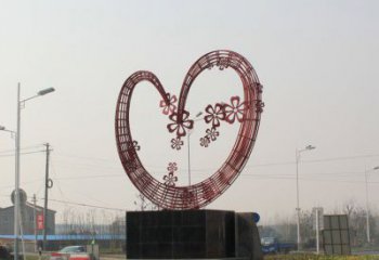 公園愛心雕塑
