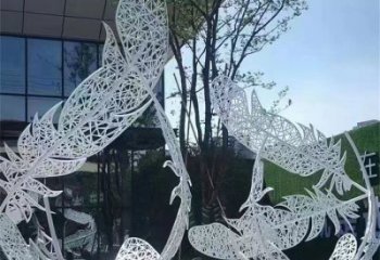 羽毛雕塑工程供應，校園雕塑，烤漆羽毛雕塑供求