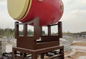 噴漆戰(zhàn)鼓雕塑