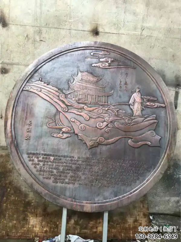 金昌純銅浮雕專供，城堡雕塑，城堡浮雕生產廠家