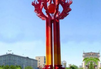 天水街道精神堡壘雕塑