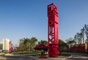 湛江住宅小區(qū)精神堡壘雕塑