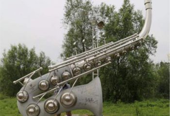 崇左街頭薩克斯雕塑