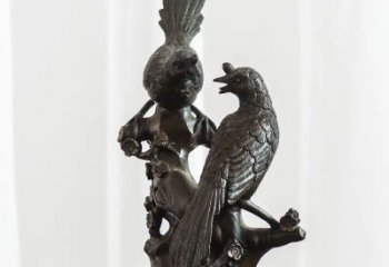 百色園林喜鵲雕塑