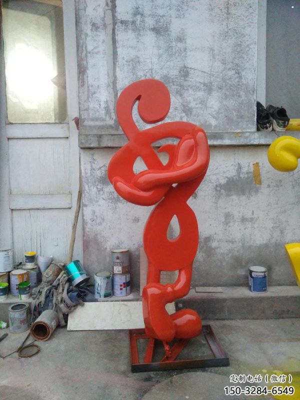 河南省企業(yè)音符雕塑