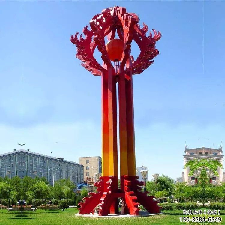 郴州街道精神堡壘雕塑