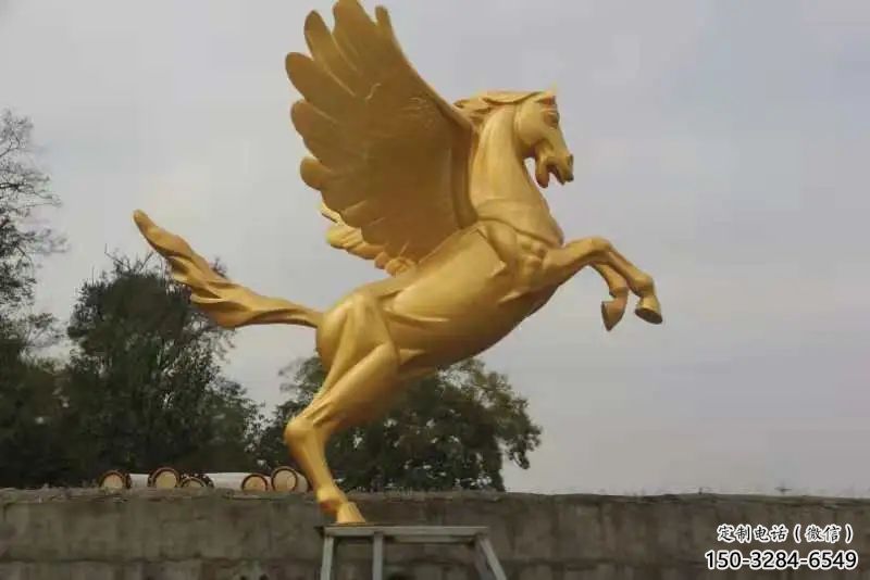 秦淮園林金馬雕塑